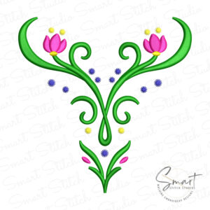 Anna Frozen Bodice Embroidery Design Anna Frozen Bodice Embroidery Design