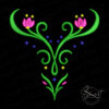 Princess Anna Dress Embroidery File Princess Anna Dress Embroidery File