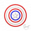 Captain America Applique Design