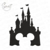 Mickey Disney Castle Embroidery Design