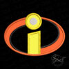Incredibles Applique Embroidery Design