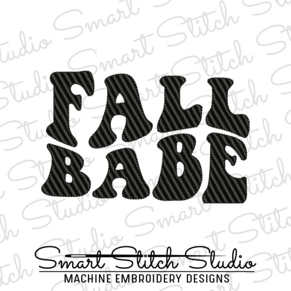 Fall Machine Embroidery File