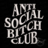 Antisocial Bitch Machine Embroidery Download