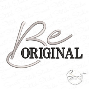 Be Original Embroidery Design
