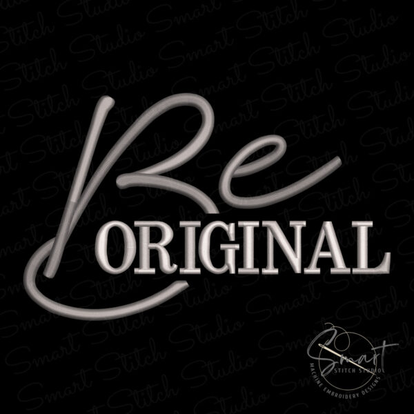 Be Original Pes Embroidery Design