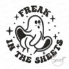 Freak In The Sheets Embroidery Design