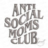 Funny Moms Club Embroidery Download