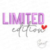 Limited Edition Embroidery Design Limited Edition Embroidery Design