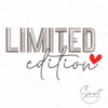 Limited Edition Machine Embroidery File Limited Edition Machine Embroidery File