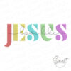 Love Like Jesus Embroidery Design