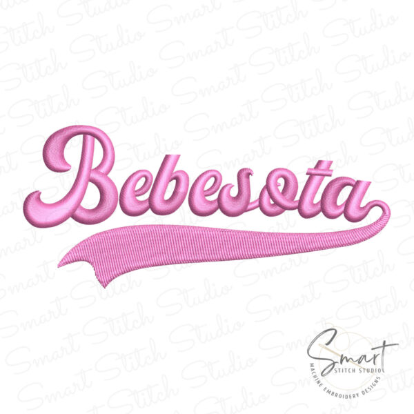 bebesota-embroidery-design Bebesota Embroidery Design featuring script text, instand download pes, dst file