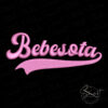bebesota-machine-embroidery-file Bebesota Machine Embroidery File with filled stitch lettering, digital download design for embroidery machines