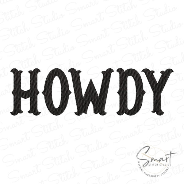 howdy-embroidery-design Howdy Embroidery Design digital machine embroidery file