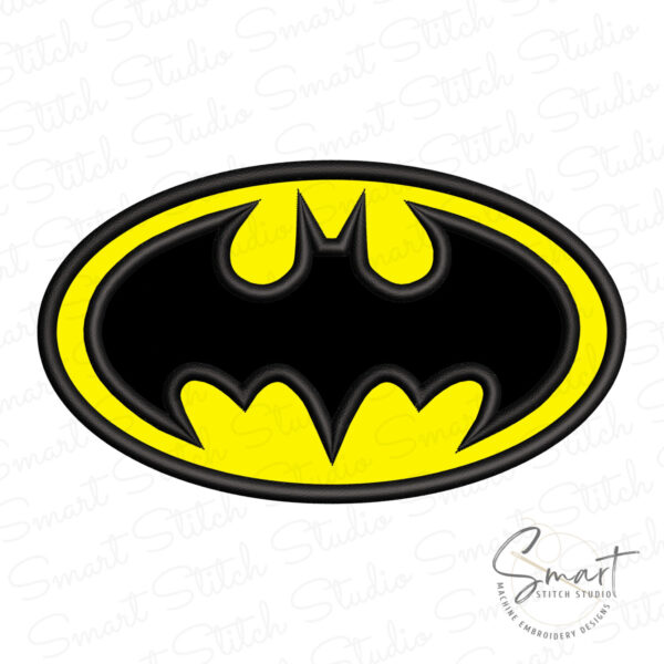 Batman Applique Design