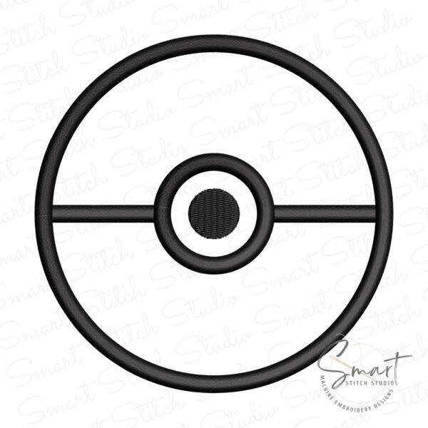 Poke Ball Applique Design
