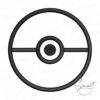 Pokeball Applique Design