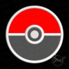 Pokeball Applique Embroidery File