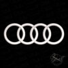 4 Rings Car Logo Embroidery