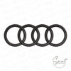 Audi 4 Rings Machine Embroidery Design