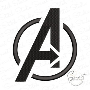 Avengers Logo Embroidery Design Avengers Logo Embroidery Design