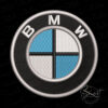 BMW Emblem Embroidery Design