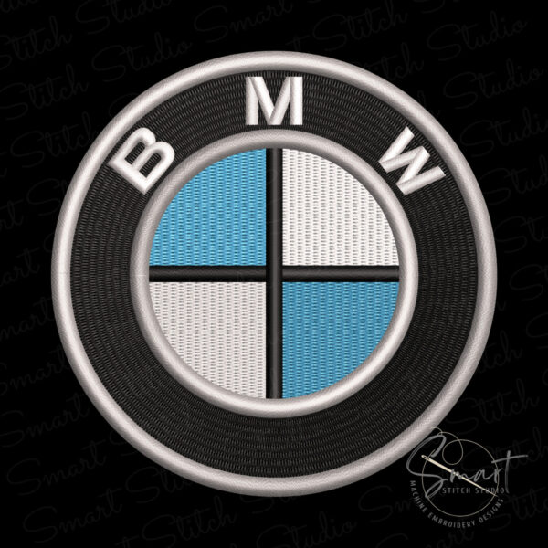 BMW Emblem Embroidery Design