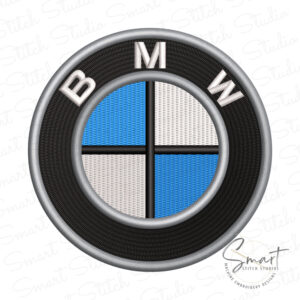 BMW Logo Embroidery Design