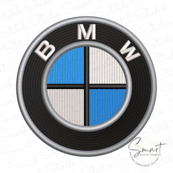 BMW Logo Embroidery Design