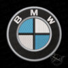 BMW Logo Machine Embroidery File