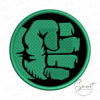 Hulk Logo Applique Design