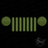 Jeep Grilles Embroidery File