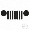 Jeep Wrangler Grill Embroidery Design