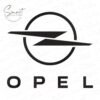 Opel Car Logo Embroidery File