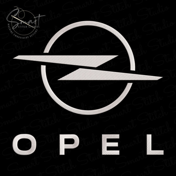 Opel Symbol Machine Embroidery File