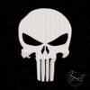 Punisher Skull Logo Embroidery File