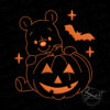 Winnie The Pooh Pumpkin Embroidery Design Winnie The Pooh Pumpkin Embroidery Design