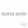 Heaven Bound Embroidery Design Heaven Bound Embroidery Design