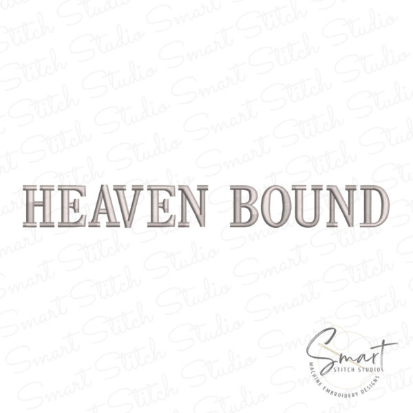 Heaven Bound Embroidery Design Heaven Bound Embroidery Design