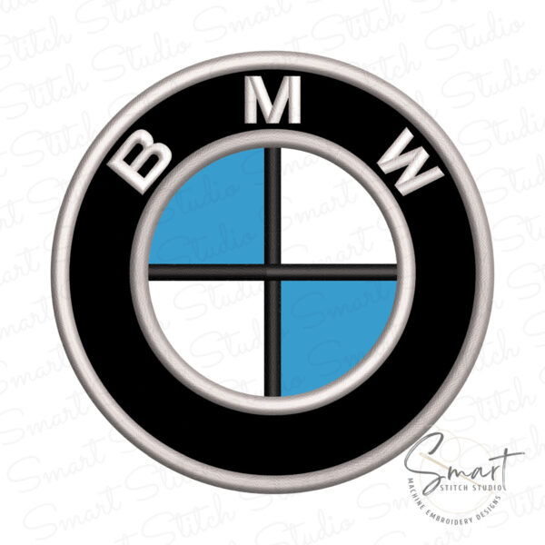 BMW Applique Embroidery File