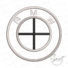 BMW Applique Machine Embroidery