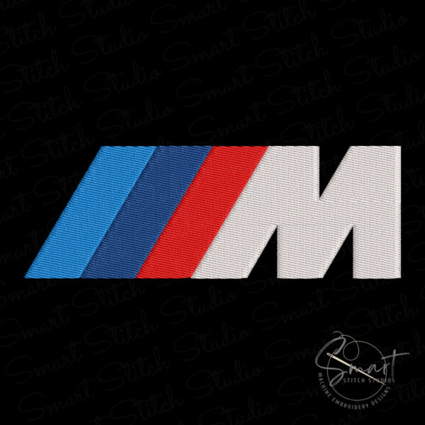 BMW M Logo Machine Embroidery Design
