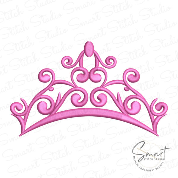 Crown Machine Embroidery Design