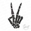 Halloween Hand Skeleton Embroidery Design Halloween Hand Skeleton Embroidery Design