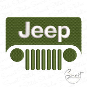 Jeep Logo Embroidery Design