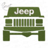 Jeep XJ Embroidery Design Jeep XJ Embroidery Design