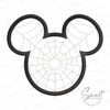 Mickey Mouse Spider Web Applique Embroidery Mickey Mouse Spider Web Applique Embroidery