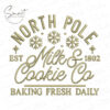 North Pole Embroidery Design