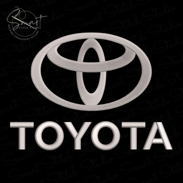 Toyota Embroidery Design