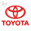 Toyota Logo Embroidery Design