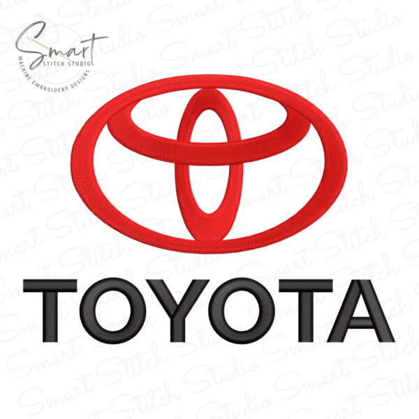 Toyota Logo Embroidery File